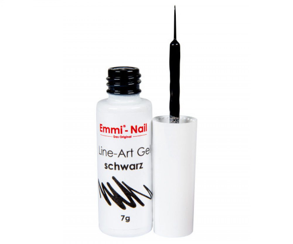 Emmi Nail Line Art Gel "μαύρο" 7γρ