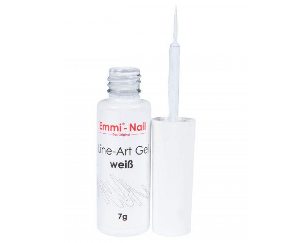 Emmi Nail Line Art Gel "λευκό" 7γρ