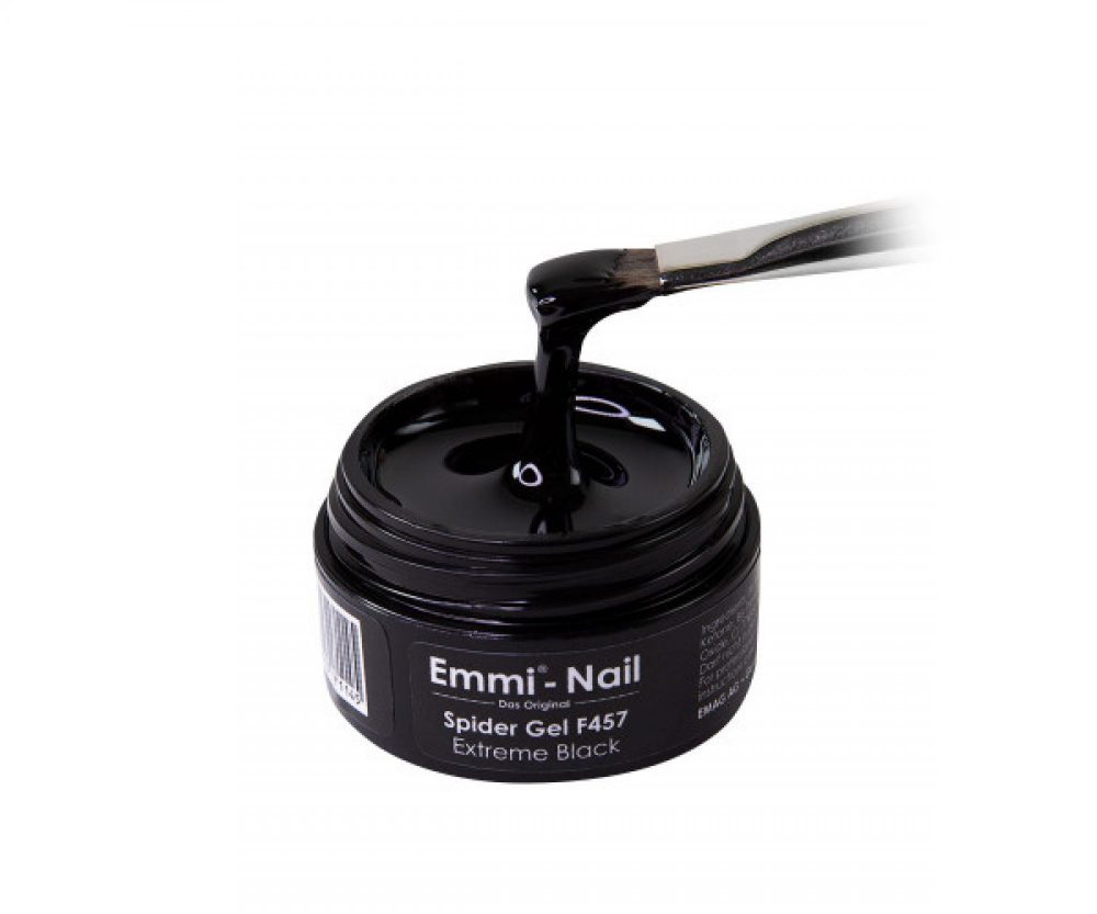 Emmi-Nail Spider Gel Extreme black 8g -F457-