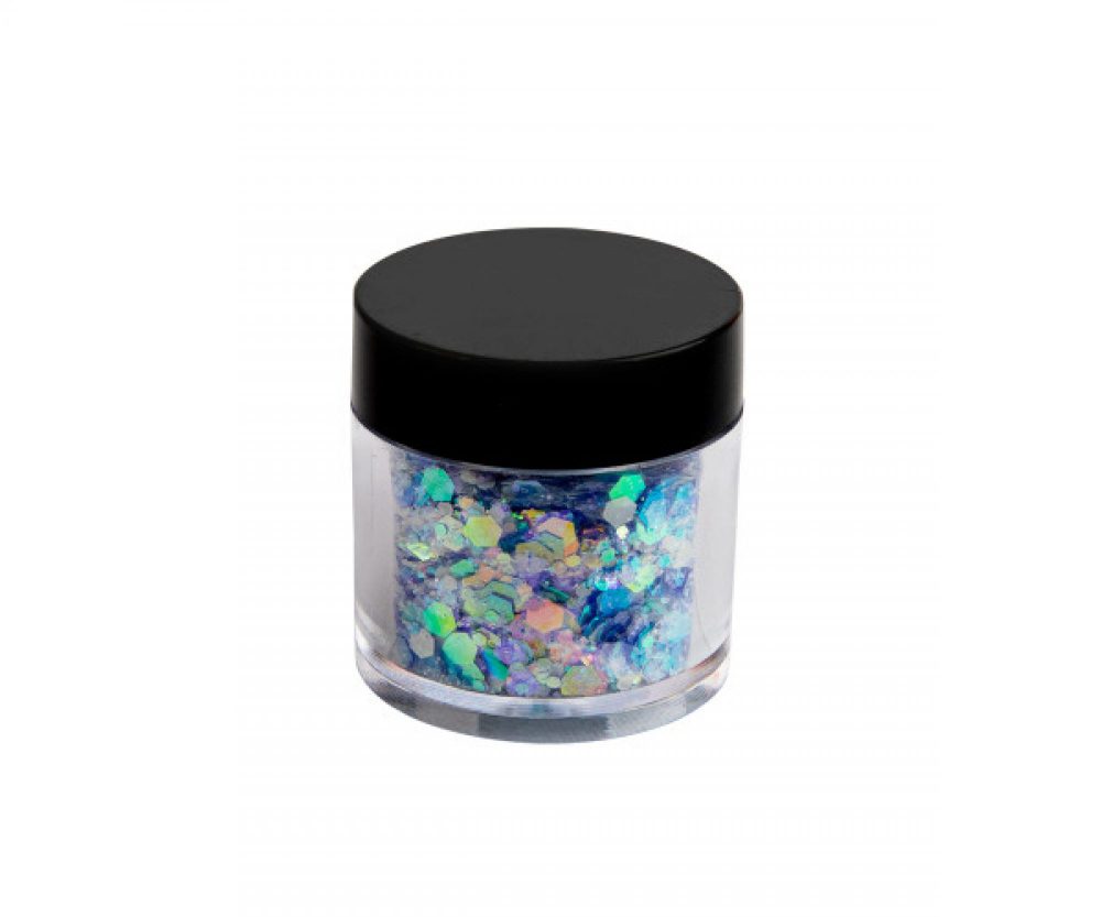 Emmi-Nail Glitter Powder Sequins "Glow" violet