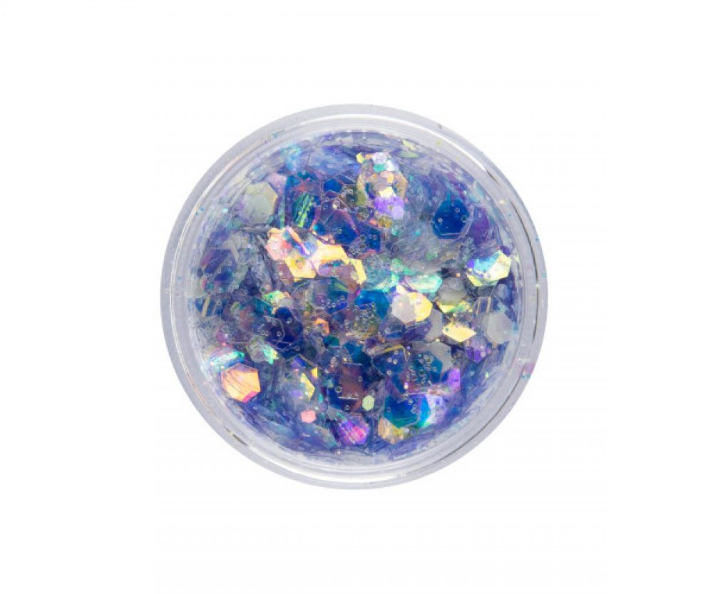 Emmi-Nail Glitter Powder Sequins "Glow" violet