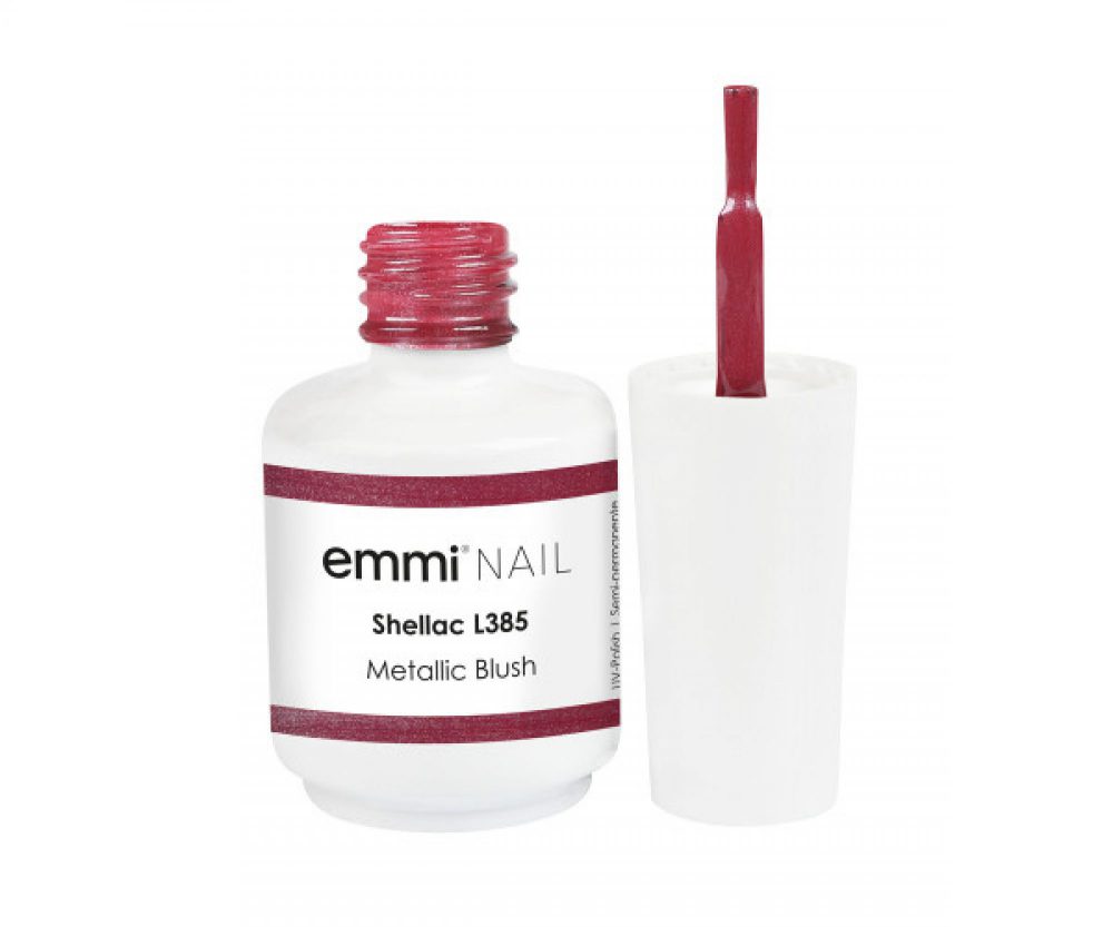 Emmi Shellac UV/LED-Lack Metallic Blush -L385-