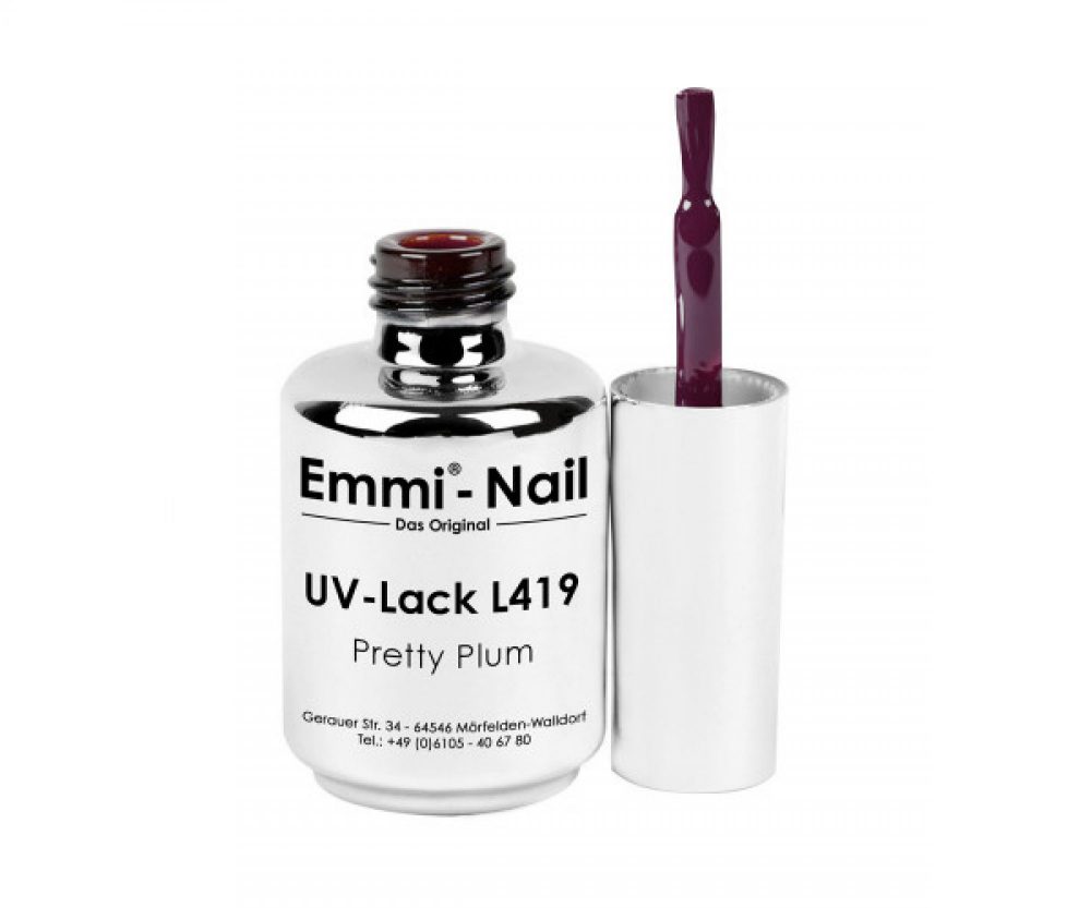 Emmi Shellac UV/LED-Lack Pretty Plum -L419-