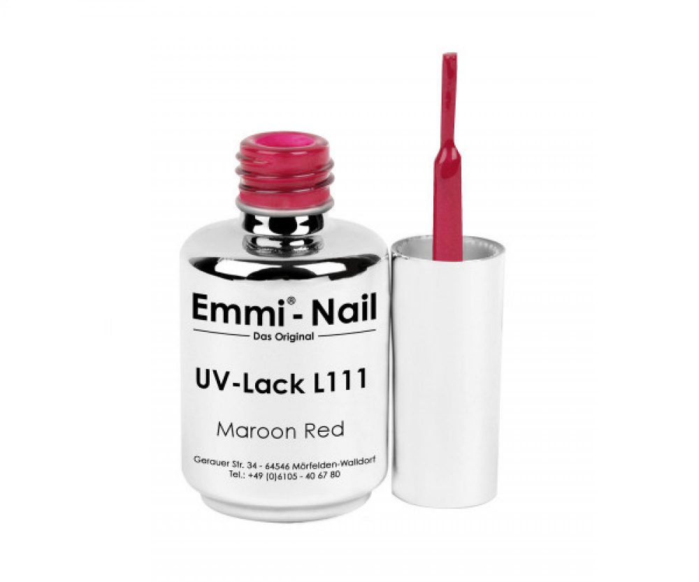 Emmi Shellac UV/LED-Lack Maroon Red -L111-