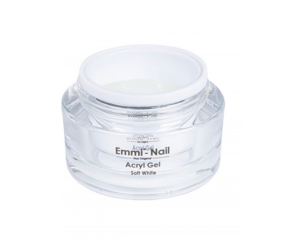 Emmi-Nail Acryl Gel Soft White 15ml