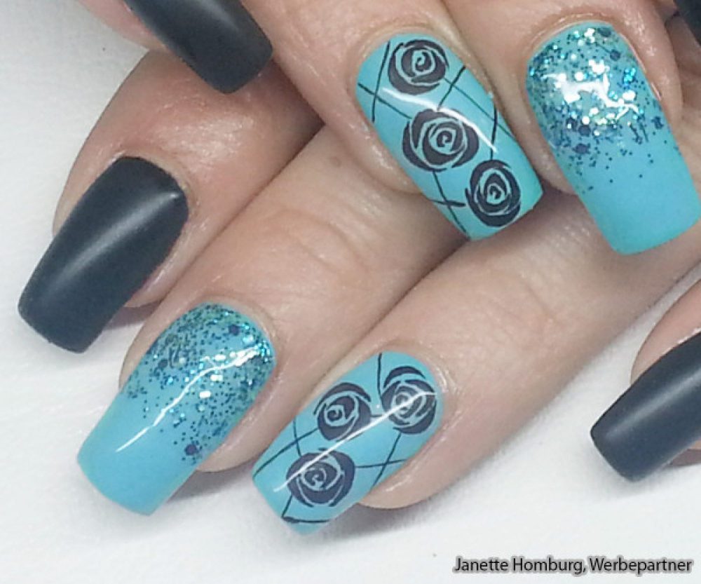 Βερνίκι stamping "night black" 15ml