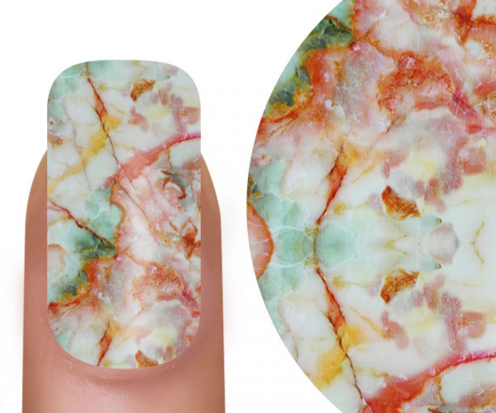 Emmi-Nail Marble Mix Transfer Foils Σετ 10 τεμαχίων