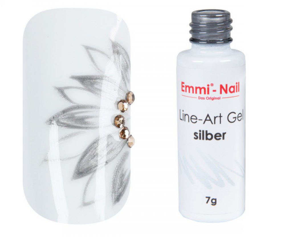 Emmi-Nail Line Art Gel "silber" 7γρ