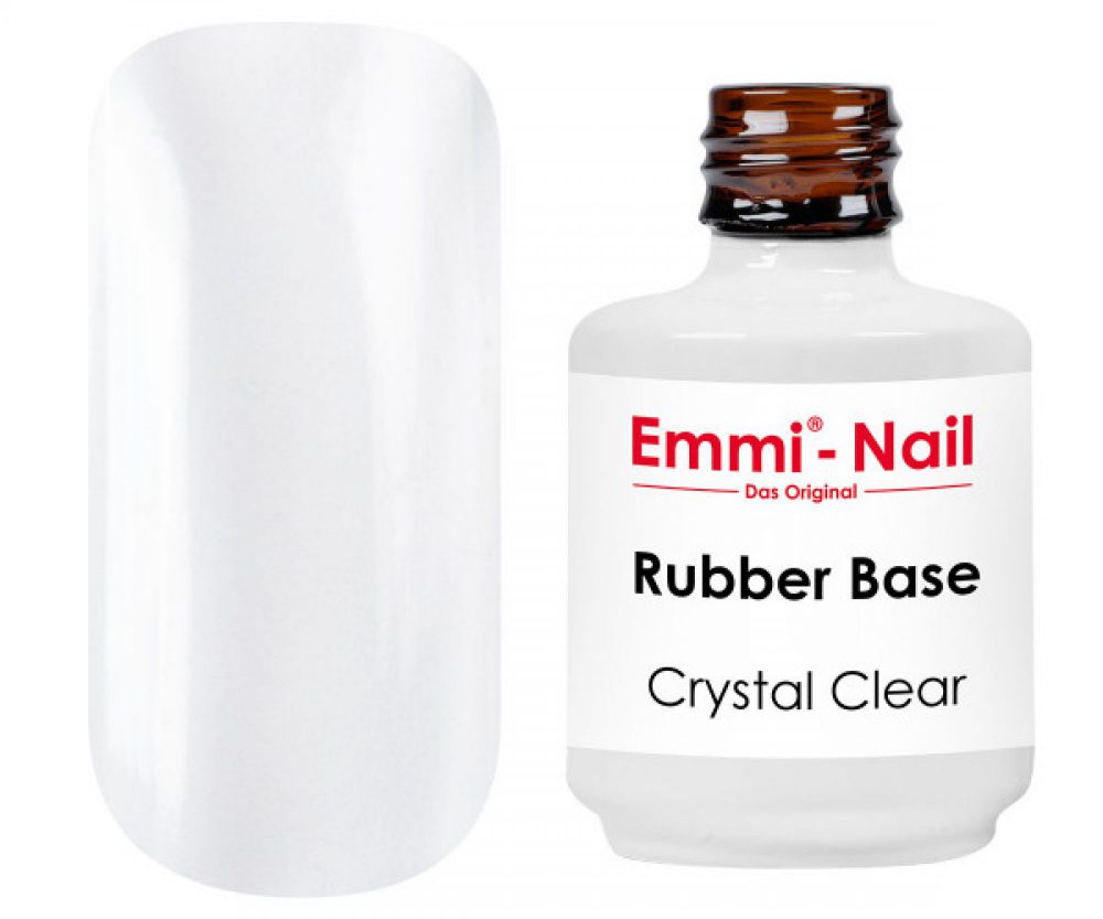 Emmi-Nail Rubber Base Crystal Clear 15ml