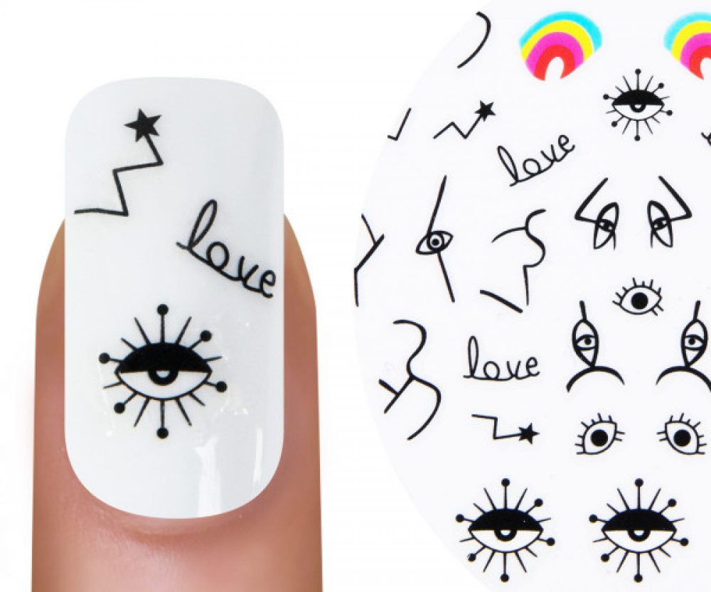 Emmi-Nail 3D Art Nail Sticker Eyes 2