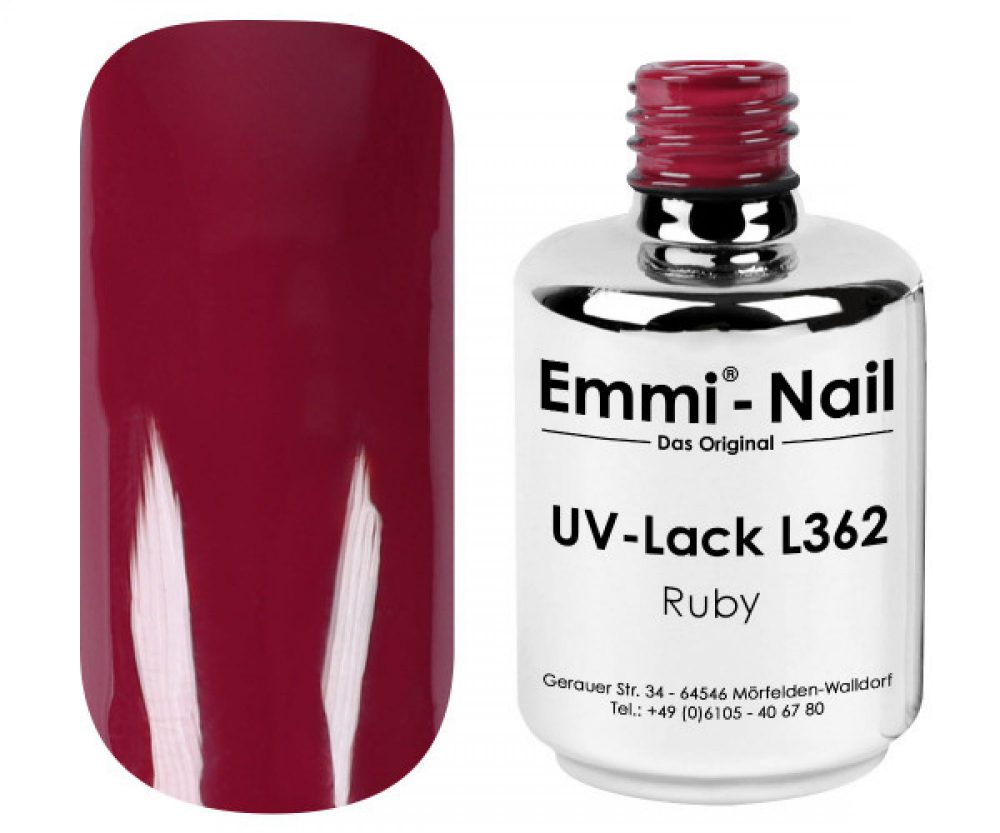 Emmi Shellac UV/LED-Lack Ruby -L362-