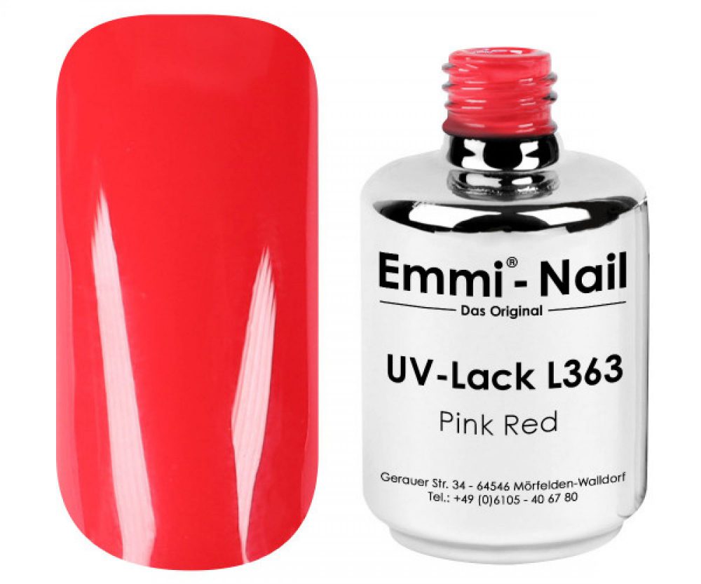 Emmi Shellac UV/LED-Lock Pink Red -L363-