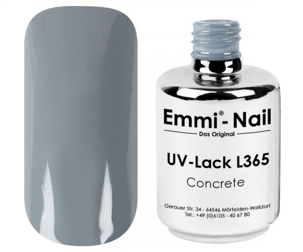 Emmi Shellac UV/LED-Lack Concrete -L365-