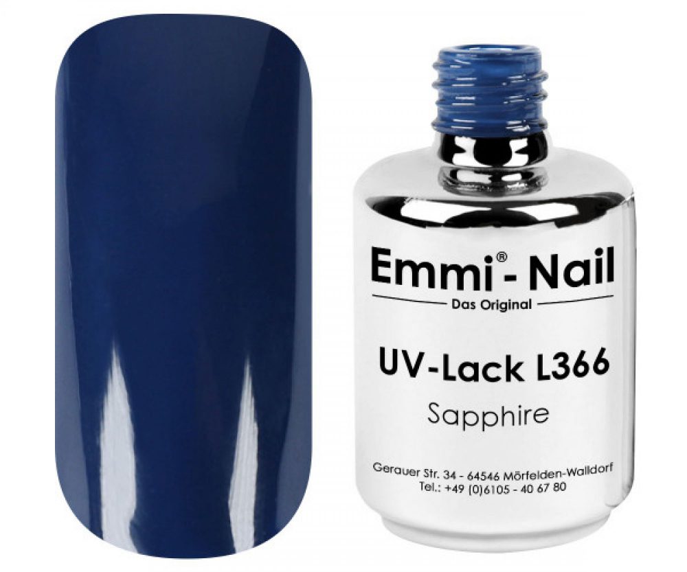 Emmi Shellac UV/LED-Lack Sapphire -L366-