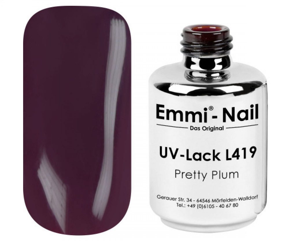 Emmi Shellac UV/LED-Lack Pretty Plum -L419-