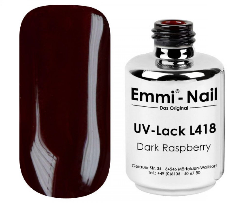 Emmi Shellac UV/LED-Lack Dark Raspberry -L418-