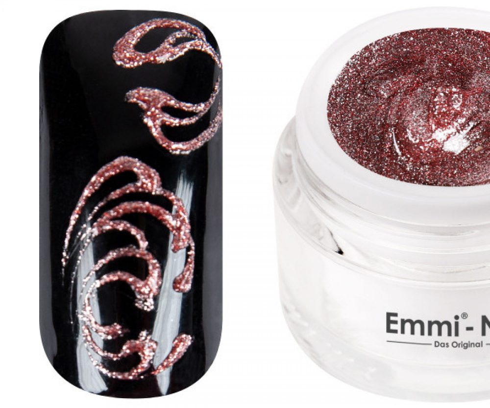 Emmi-Nail Painting-Gel Rose Gold 5ml F398