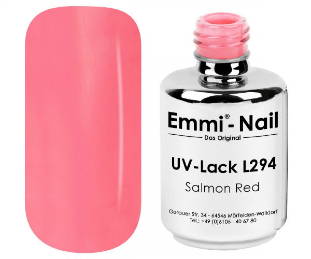 Emmi Shellac UV/LED-Lack Salmon Red -L294-