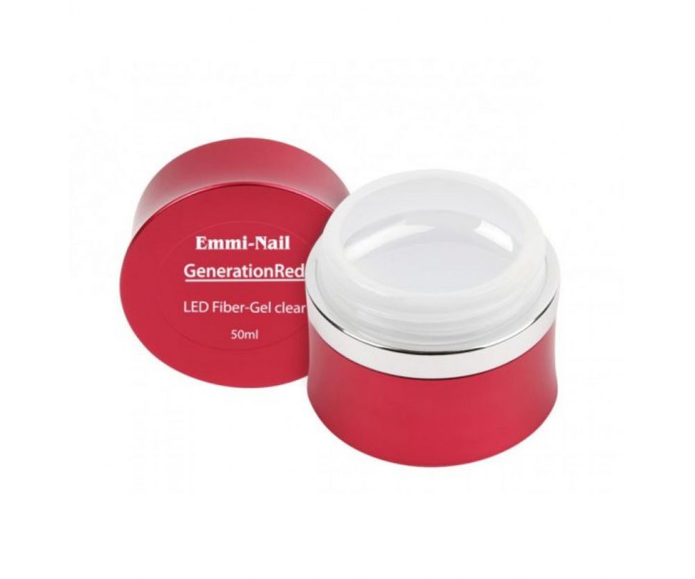 Emmi-Nail GenerationRed LED Fiber Gel διάφανο 50ml 