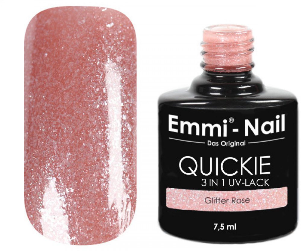 Emmi-Nail Quickie Glitter Rose 3in1 -L044-