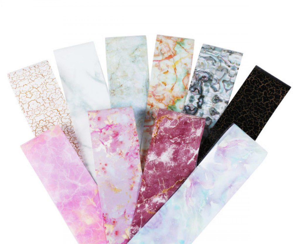 Emmi-Nail Marble Mix Transfer Foils Σετ 10 τεμαχίων