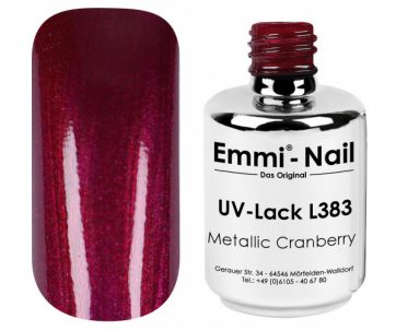 Emmi Nail Emmi Shellac UV/LED-Lack Metallic Cranberry -L383-