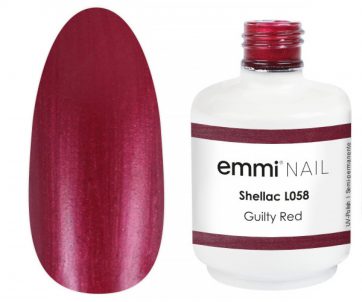 Emmi Nail Emmi Shellac UV/LED-Lock Guilty Red -L058-