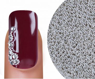 Emmi Nail Micropearls Silver