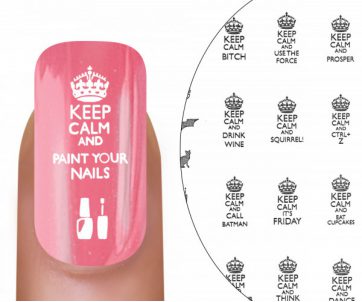 Emmi Nail MoYou-London Stamping Stencil Rebel 05